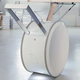 Illustration for article titled This White Wheel Can (Unfortunately?) Make Any Room Your Office